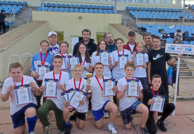 Команда Старобешевского муниципального округа победила во Всероссийской олимпиаде .
