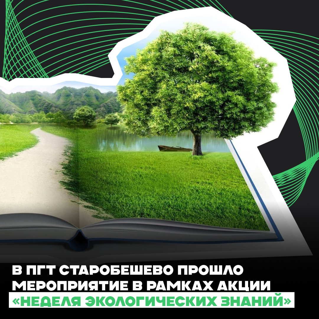 В пгт Старобешево прошло мероприятие в рамках акции «Неделя экологических знаний» .